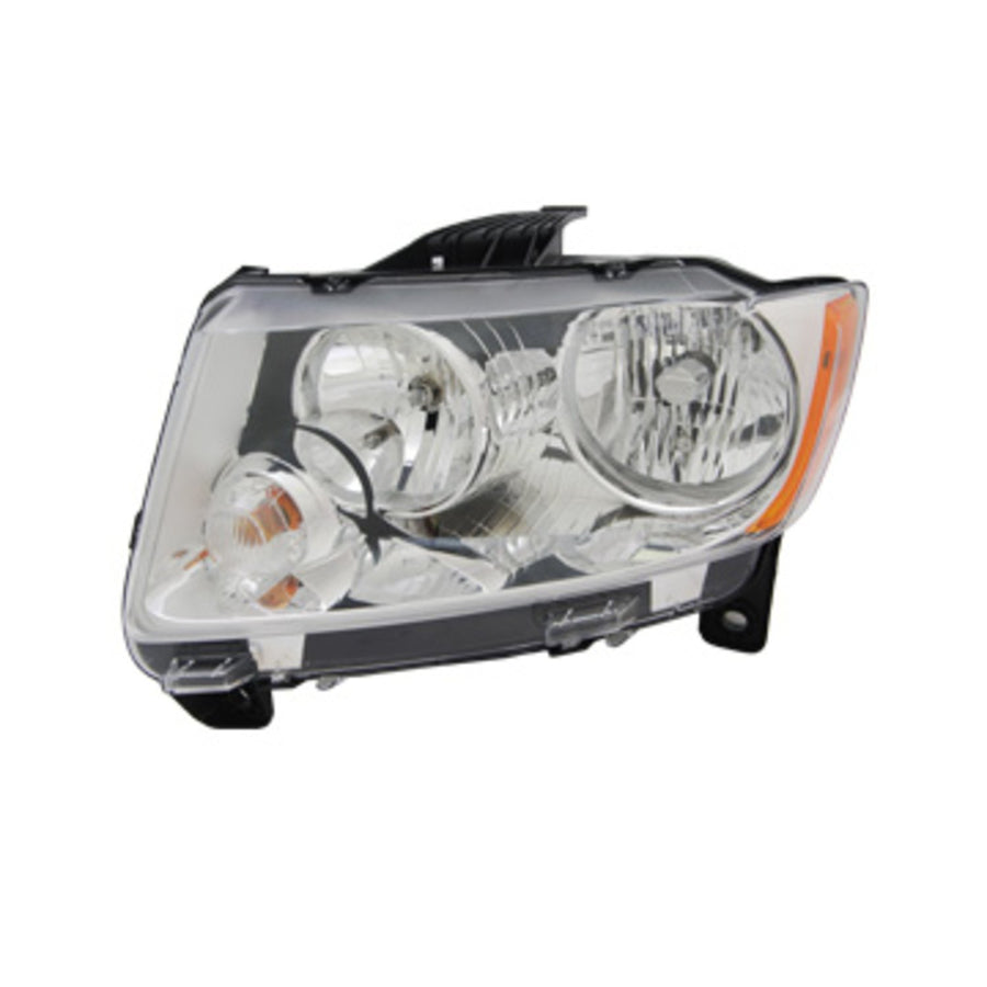 12402.27 | Omix-Ada | Left Headlight Assembly | OE Reference: 55079379AD | Fits 2011-2013 Jeep Grand Cherokee WK
