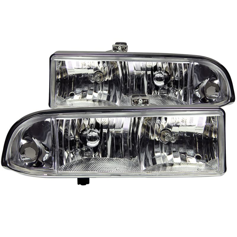 Crystal Headlight Set-Chrome ANZO USA 111014