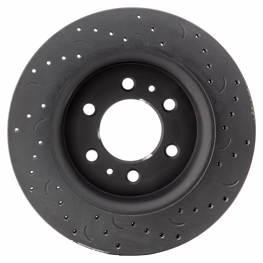 Hawk Performance Cross-Drilled and Slotted HTC4254 Talon Rotors