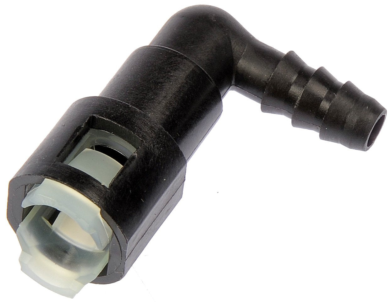 Dorman Fuel Line 800-081 Quick Connector That Adapts 5/16 In. Steel To 5/16 In. Nylon Tubing, 2 Pack Universal Fit