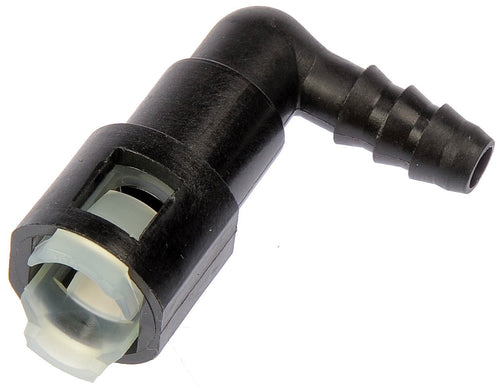 Dorman Fuel Line 800-081 Quick Connector That Adapts 5/16 In. Steel To 5/16 In. Nylon Tubing, 2 Pack Universal Fit
