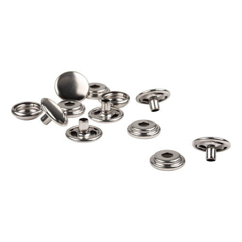 Taylor Made Products Marine Female Snap Fastener 401 - Pack of 6, Silver