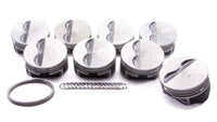 Flat Top Piston Set for Small Block Chevrolet KB Performance 9909HC.030-5cc