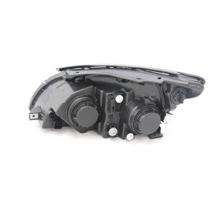 Left TYC Headlight Assembly Compatible with 2010-2012 Hyundai Elantra
