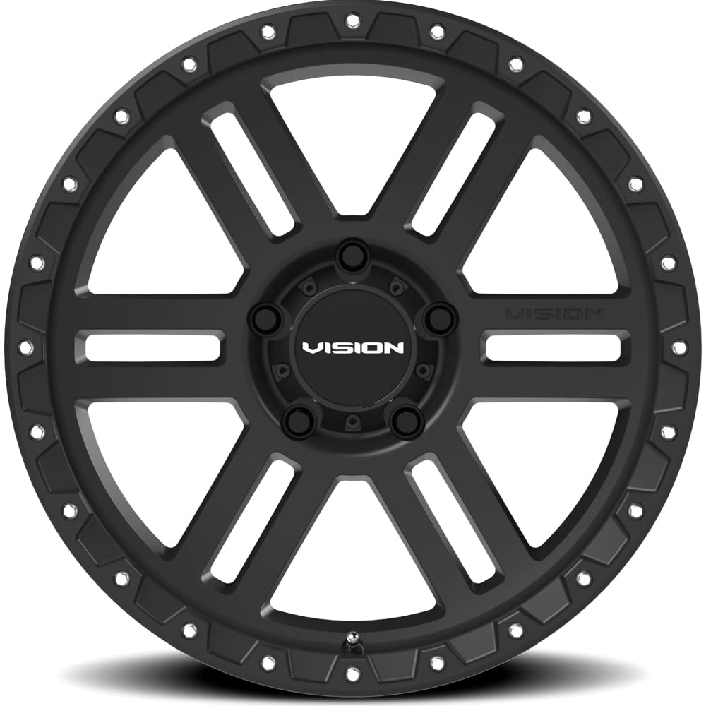 Manx 2 Vision 354 18x9 5x4.5" +12mm Satin Black Wheel Rim 18" Inch