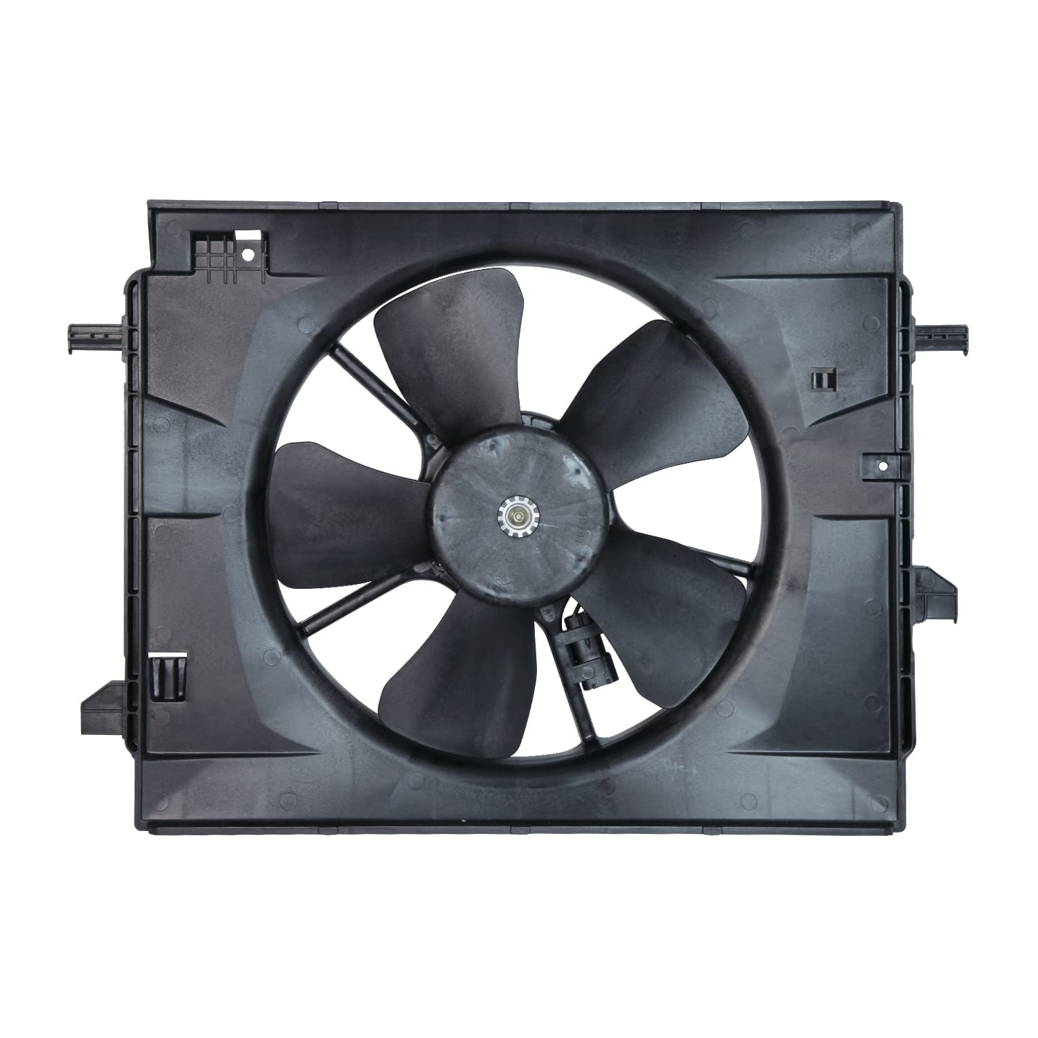 Cooling Fan Assembly TYC 621450 Compatible with 2006-2011 Chevrolet HHR , Black