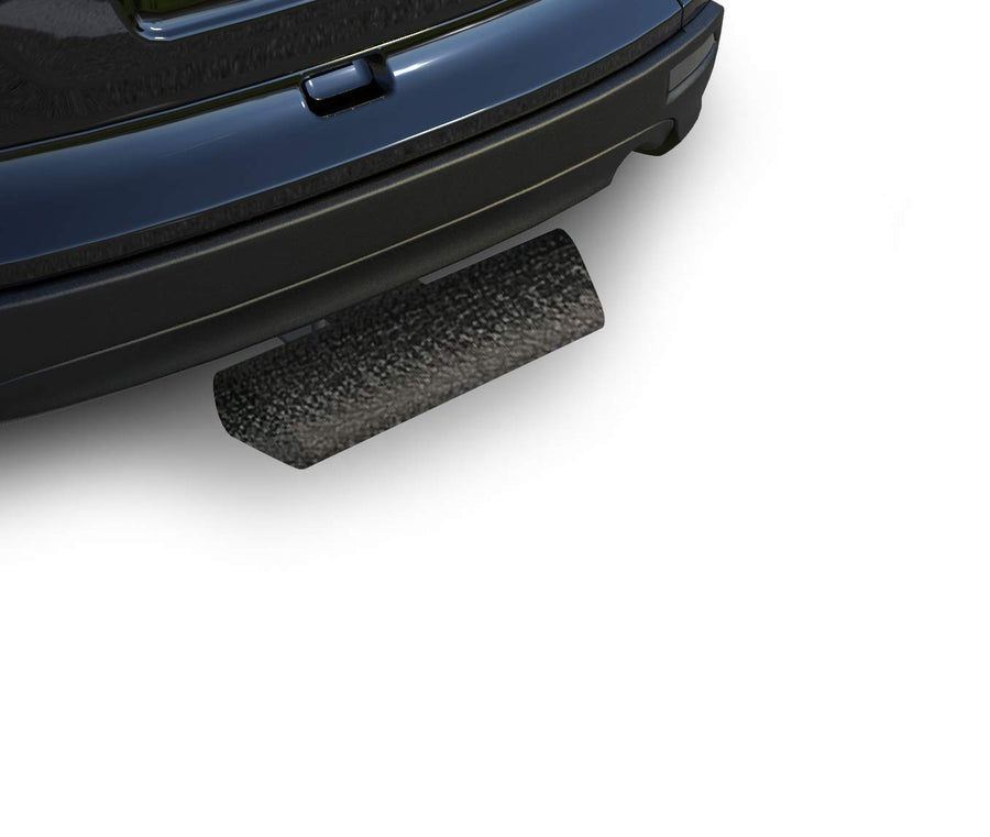 Black Horse 12" Length, 2" Inlet Black Razor Tow Hitch Step Rear Bumper Guard Protector Compatible with All Trucks and SUVs Equipped with 2" Receivers Come with Hitch pin and Anti-Rattling kit -RAZ12T