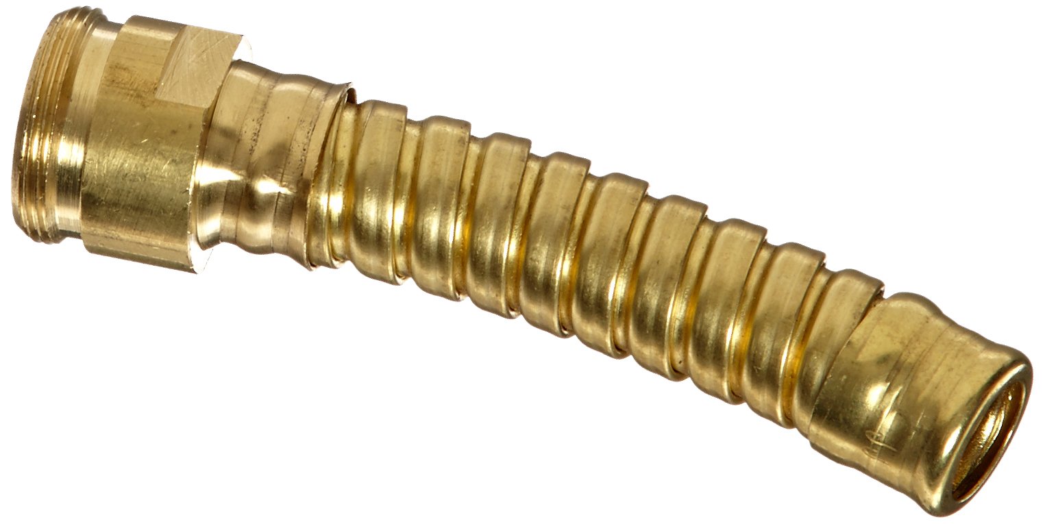 Brass Justrite Flexible Drum Faucet Extension, 3-1/4" Length