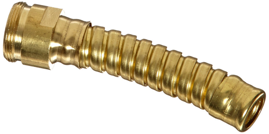 Brass Justrite Flexible Drum Faucet Extension, 3-1/4" Length