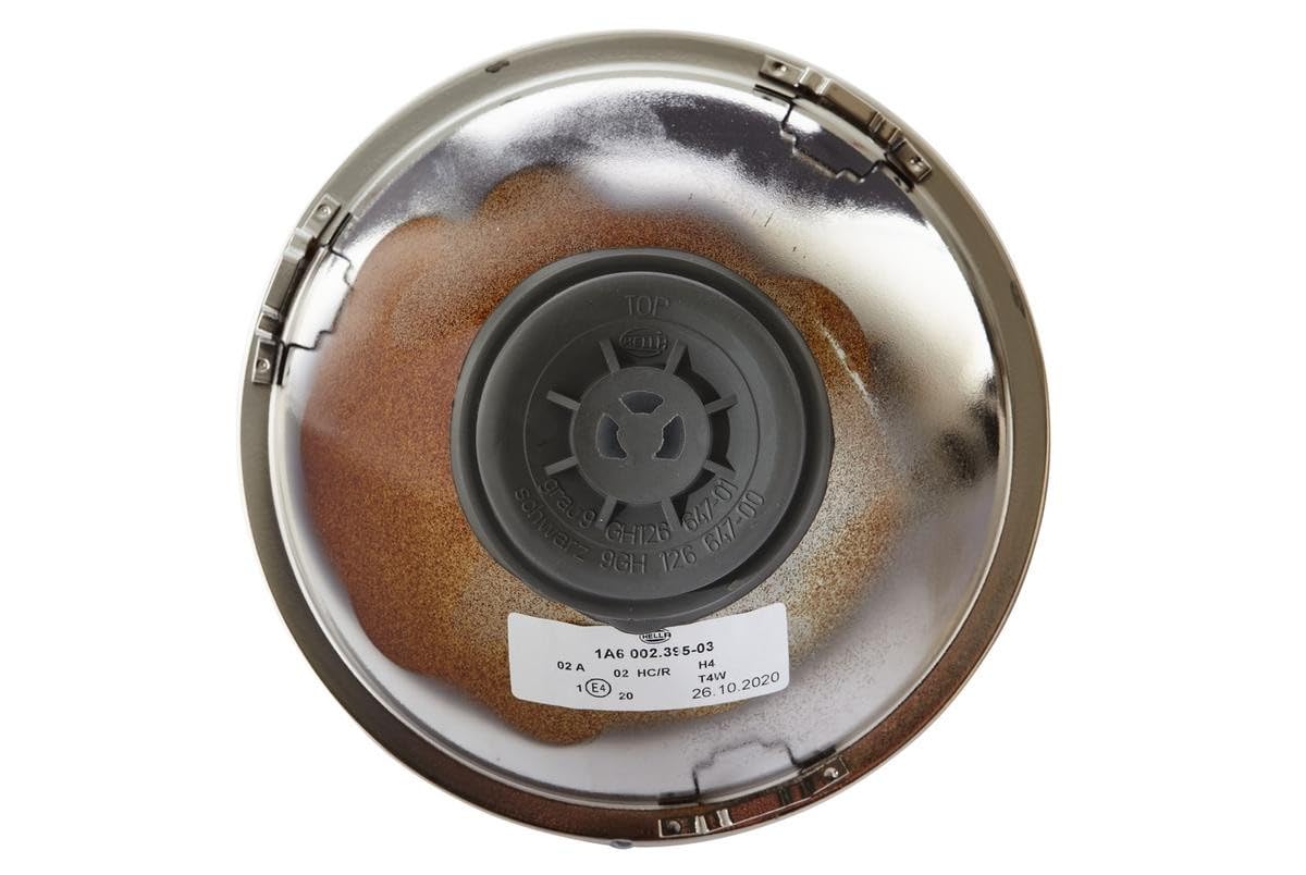 7" H4 Type Hella Single High/Low Beam 002395991 Headlamp