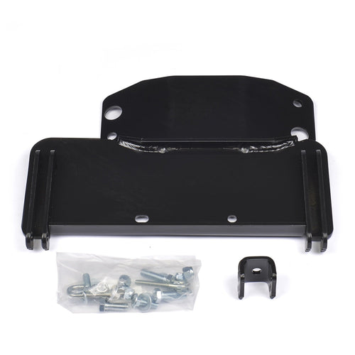 Center Plow Mount Kit WARN 94644, Fits: Polaris 570 (2014-2015), Black