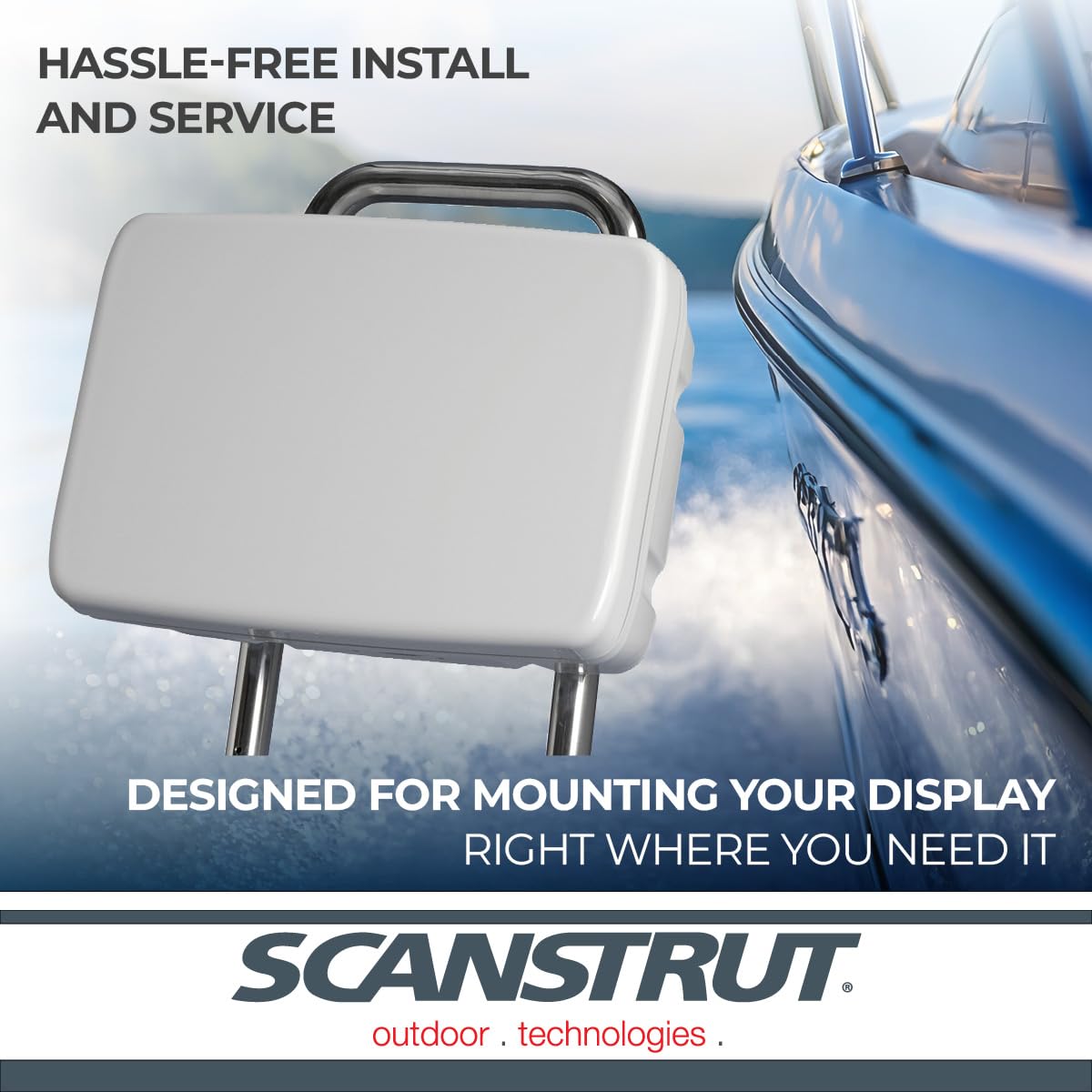 Scanstrut Helm Pod SPH-15-W for displays up to 15" ScanPod