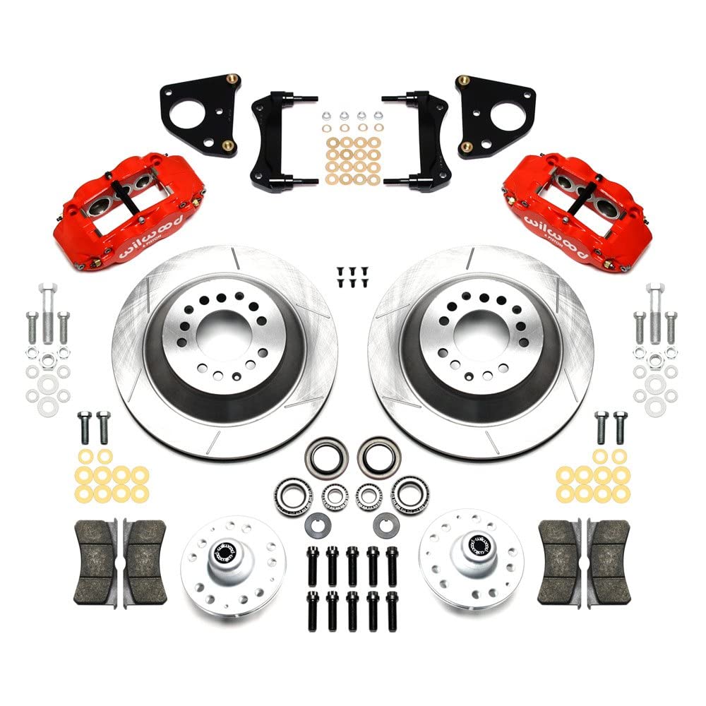 1PC Rtr Kit, FNSL6R Front Hub,12.88"-Red