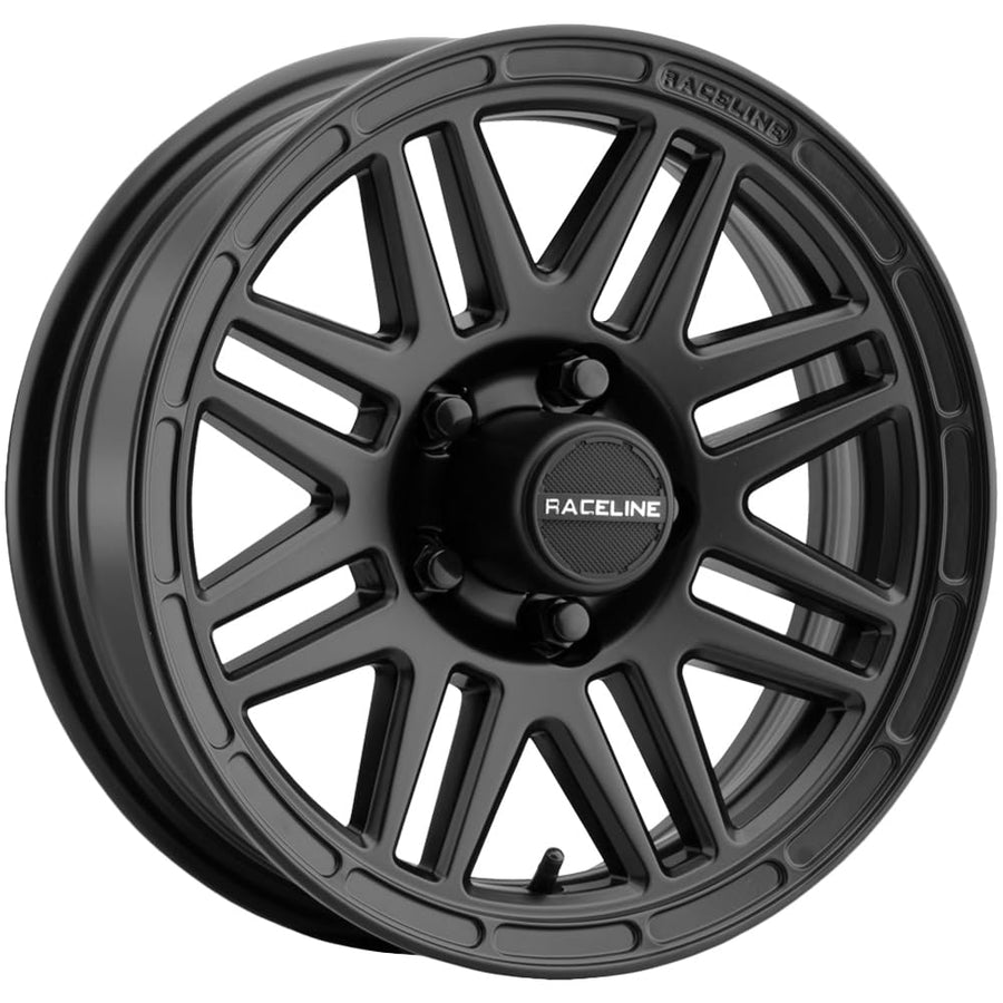Raceline 944B OUTLANDER TR Satin Black Wheel (13 x 4.5 inches /5 x 114 mm, -0 mm Offset)