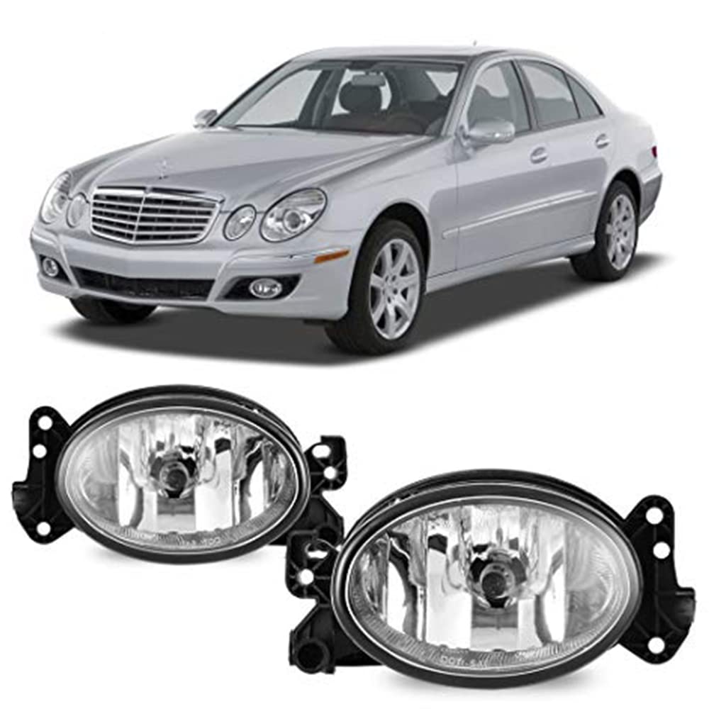 Winjet Driving Fog Lights Compatible with [Mercedes-Benz C-Class E-Class G-Class GL-Class SL-Class]