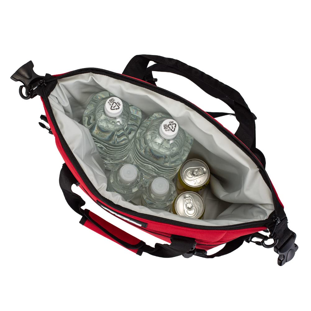AO12RD AO Coolers 12 Pack Canvas Soft Cooler Bag, 12 Pack CANVAS RED Soft Cooler Bag, Outdoor