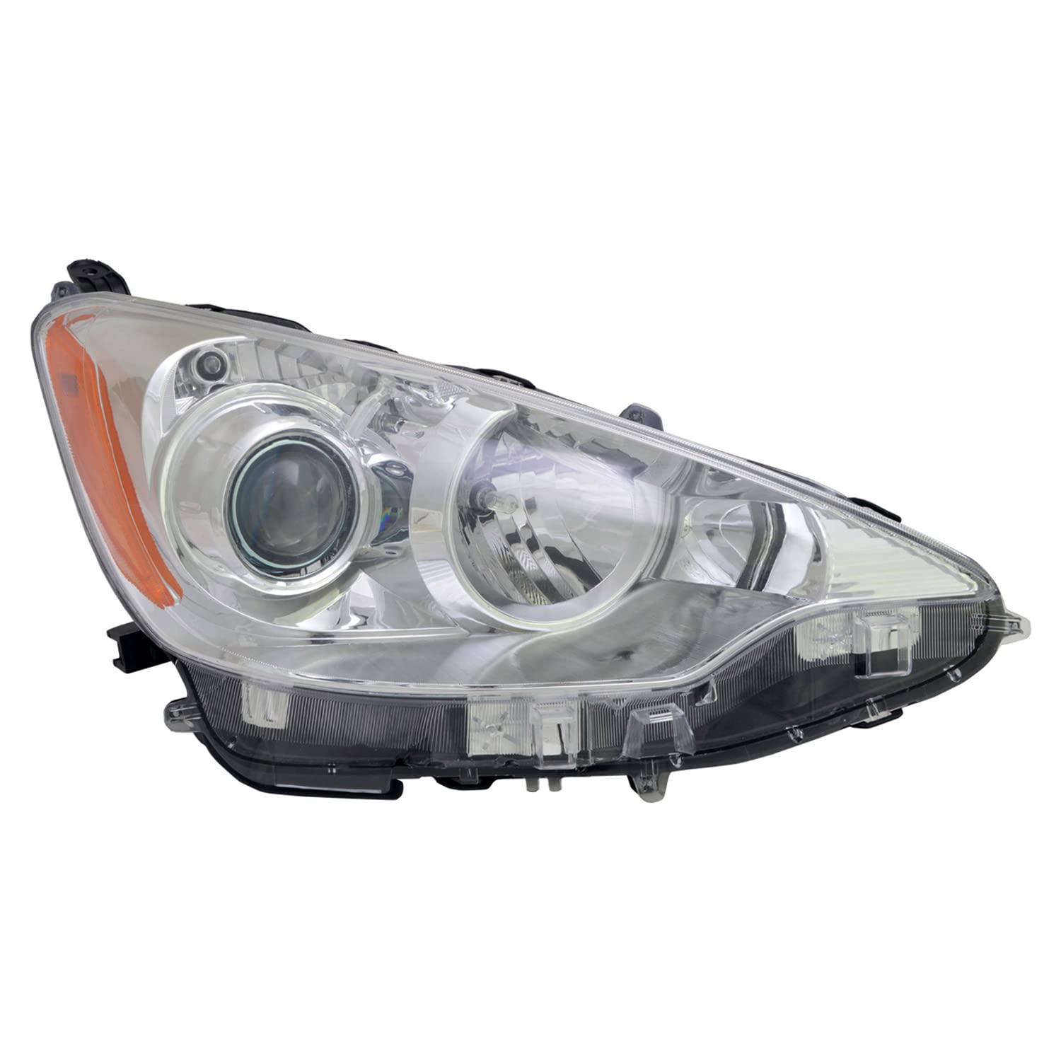 Right TYC Headlight Assembly Compatible with 2012-2014 Toyota Prius