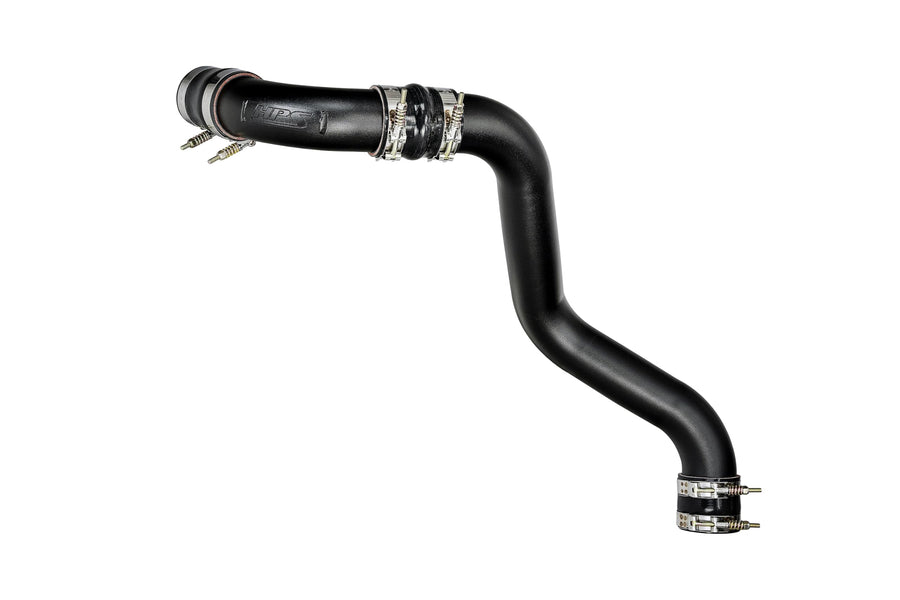 HPS Intercooler Black Charge Pipe Kit Compatible for 2017-2019 Chevrolet Silverado 2500 HD 3500 HD GMC Sierra 2500 HD 3500 HD 6.6L, 17-146WB