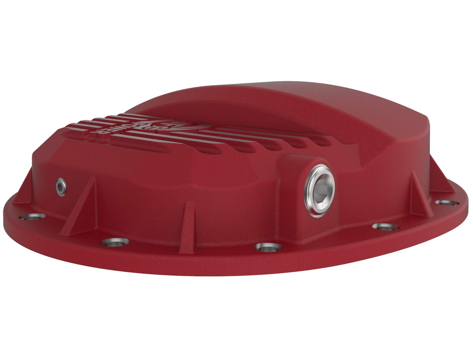 aFe POWER Rear Differential Cover Pro Series Red w/Machined Fins - #46-71140R - GM Gas Trucks/SUV's 19-24 (GMCH 9.5)