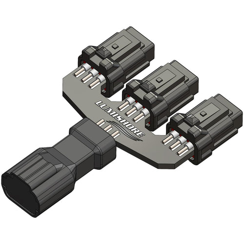 Cable Adapter Lumishore 60-0439, Six-Core 3-Way Cable Splitter