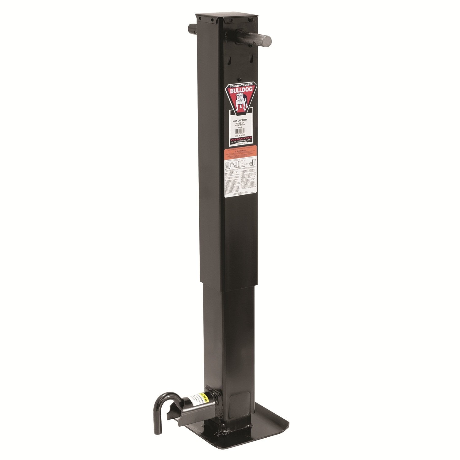 182815 Bulldog HD Square Jack silver, 12,000 lbs.