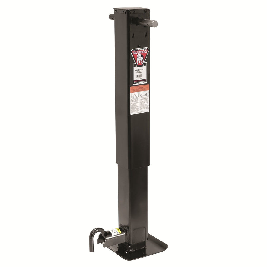 182815 Bulldog HD Square Jack silver, 12,000 lbs.