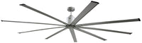 MAXX AIR Large Ceiling Fan 72" | Big Air Industrial Ceiling Fan Ideal for Large Spaces, Outdoor Patios, Barns| Includes DC Motor With 6 Speed with Remote | Energy Efficient 35 Watts (Brushed Nickel)