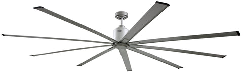MAXX AIR Large Ceiling Fan 72" | Big Air Industrial Ceiling Fan Ideal for Large Spaces, Outdoor Patios, Barns| Includes DC Motor With 6 Speed with Remote | Energy Efficient 35 Watts (Brushed Nickel)