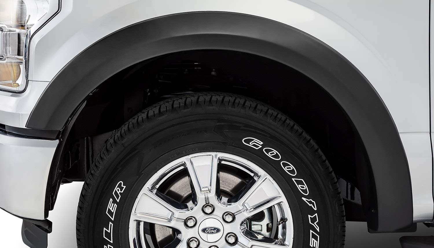 Original Riderz Fender Flare Stampede 8632-2 for Ford, Set of 4 (Smooth Black)