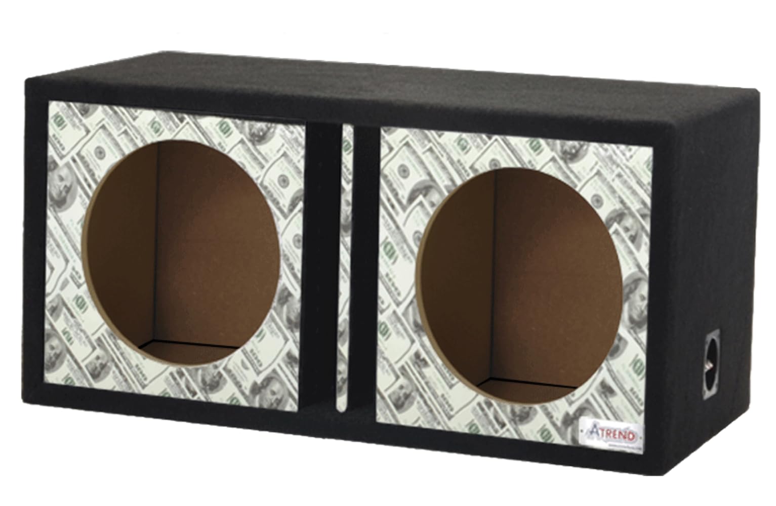 Atrend Dual Vented GFX Series Divided Chamber 15" Subwoofer Enclosure (Bankroll)