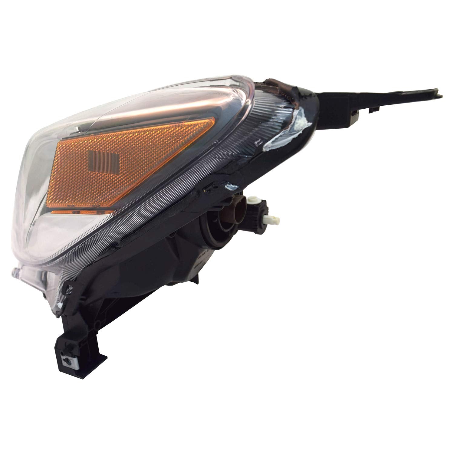 Left TYC Headlight Assembly Compatible with 2017-2019 Nissan Versa
