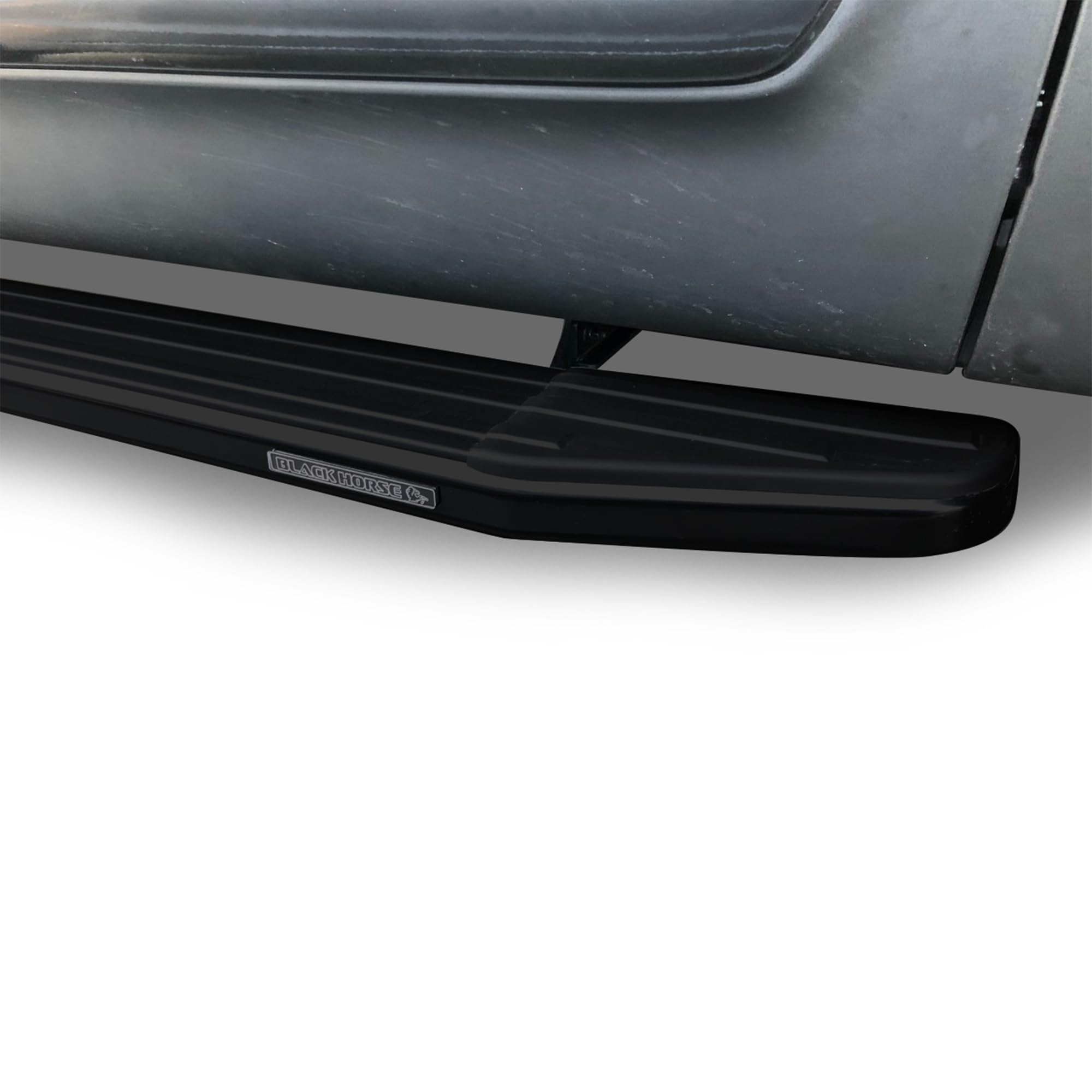 Peerless Black Horse Running Boards Black Compatible with 2005-2012 Nissan Pathfinder-PR-NIPABK