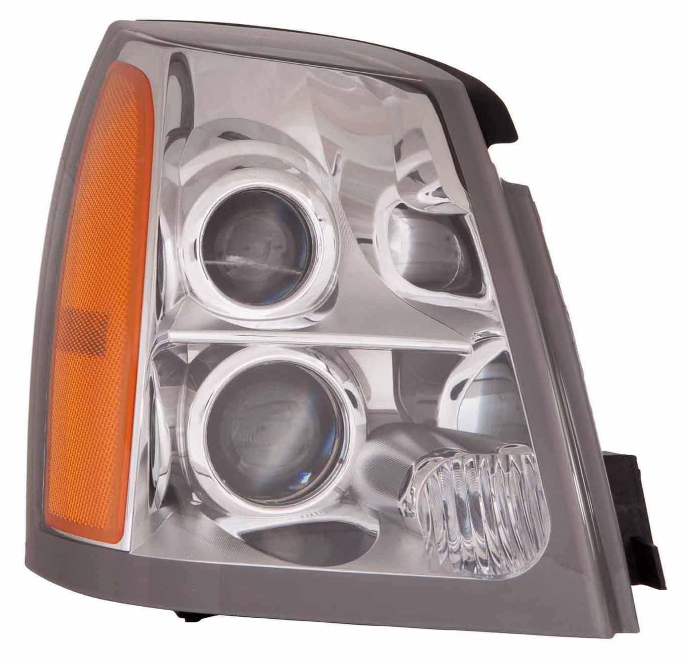 Headlight ACK For Cadillac SRX 04-09 without HID Passenger Side CAPA | DOT Certified 15926966 | GM2503287C