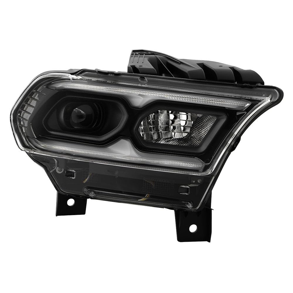 Dodge Durango 21-23 Spyder (POE) Full LED Headlight - OE Black Right (w/Auto Leveling)