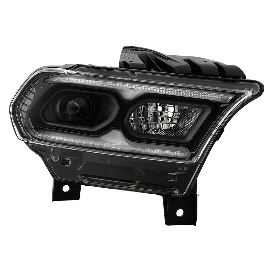 Dodge Durango 21-23 Spyder (POE) Full LED Headlight - OE Black Right (w/Auto Leveling)
