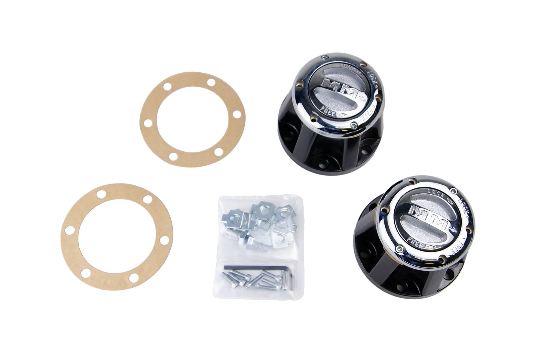 Mile Marker Pair of Premium Manual Locking Hubs fits 1986 1/2 1994 4Runner & 4x4 Pickup - Replaces Original Equipment Manual or Automatic Hubs - High Performance - Durable Metal Construction