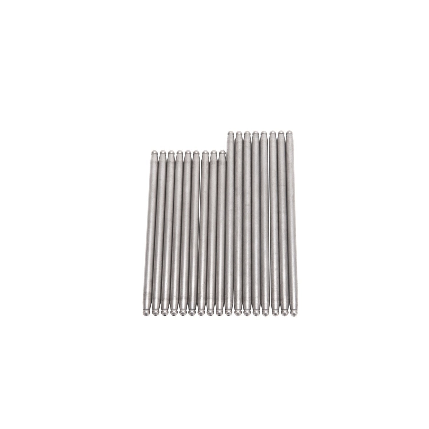 Chevy Big Block Edelbrock 9647 Pushrod Set For Use w/PN[97433] Hydraulic Roller Lifters 3/8 in. Diameter