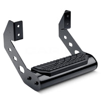 Steelcraft Universal Side Drop Step 4 in. Wide Round Tube Black Powdercoat 200010 Side Drop Step