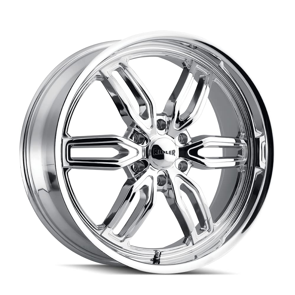 20x9 Ridler 609 6x5.5" +30mm Chrome Wheel Rim 20" Inch