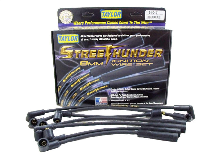 Streethunder Taylor Cable 51047 custom 6 cyl black