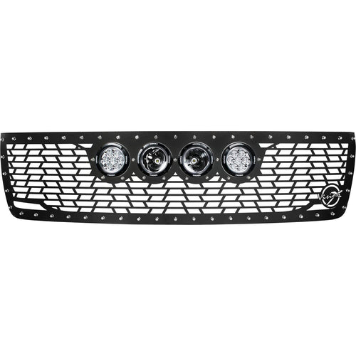 Vision X Lighting Grille Cannon XIL-OEGC11CHD GEN 2 Style without Lights (2011-2014 Chevrolet Silverado 2500/3500)