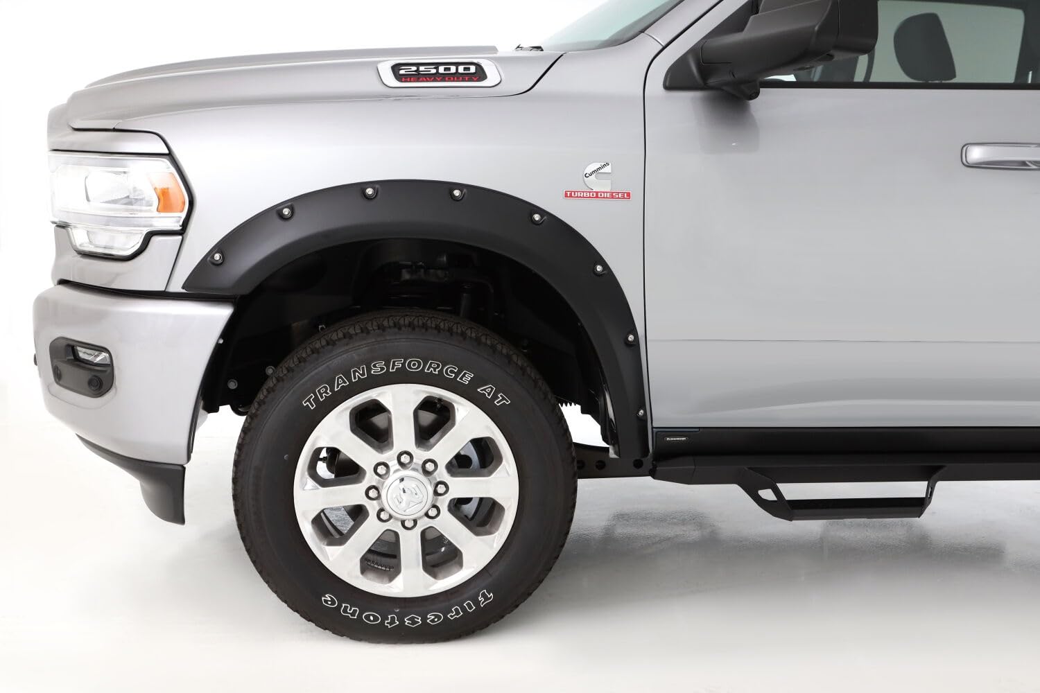 Fender Flares Husky Liners Pocket Style | Fits 2019-2026 Ram 2500; 2019-2026 Ram 3500 | Front & Rear, 4-pcs. Black | 2805930