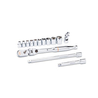 14 Piece GEARWRENCH 1/4" Drive 120XP Stubby Socket MTS SAE - 81391