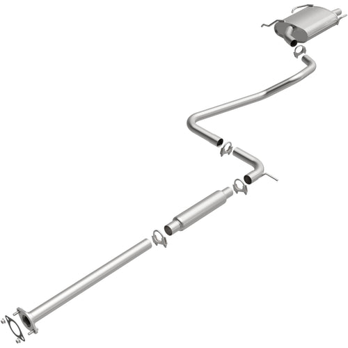Replacement BRExhaust Exhaust System Kit 106-0728: Compatible with 1998-2001 Nissan Altima 2.4L