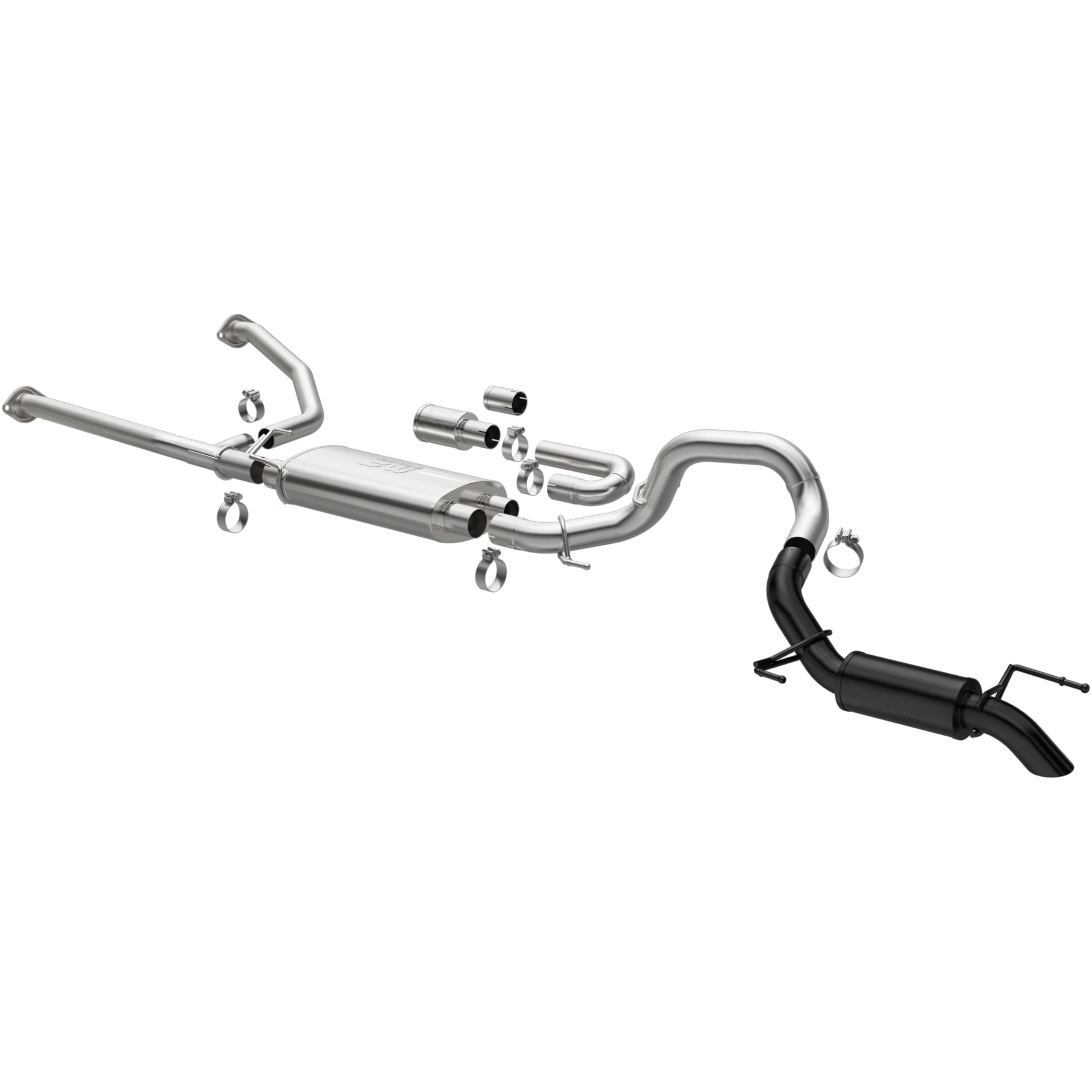 MagnaFlow Exhaust System Performance 19625: Cat-Back, Overland Series, Compatible with 2023-2024 Toyota Sequoia, Single Straight Driver Side Rear Exit Style
