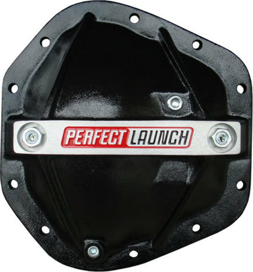 Dana 60 Proform 69504 Rear End Cover, Aluminum, Black, "Perfect Launch" Logo