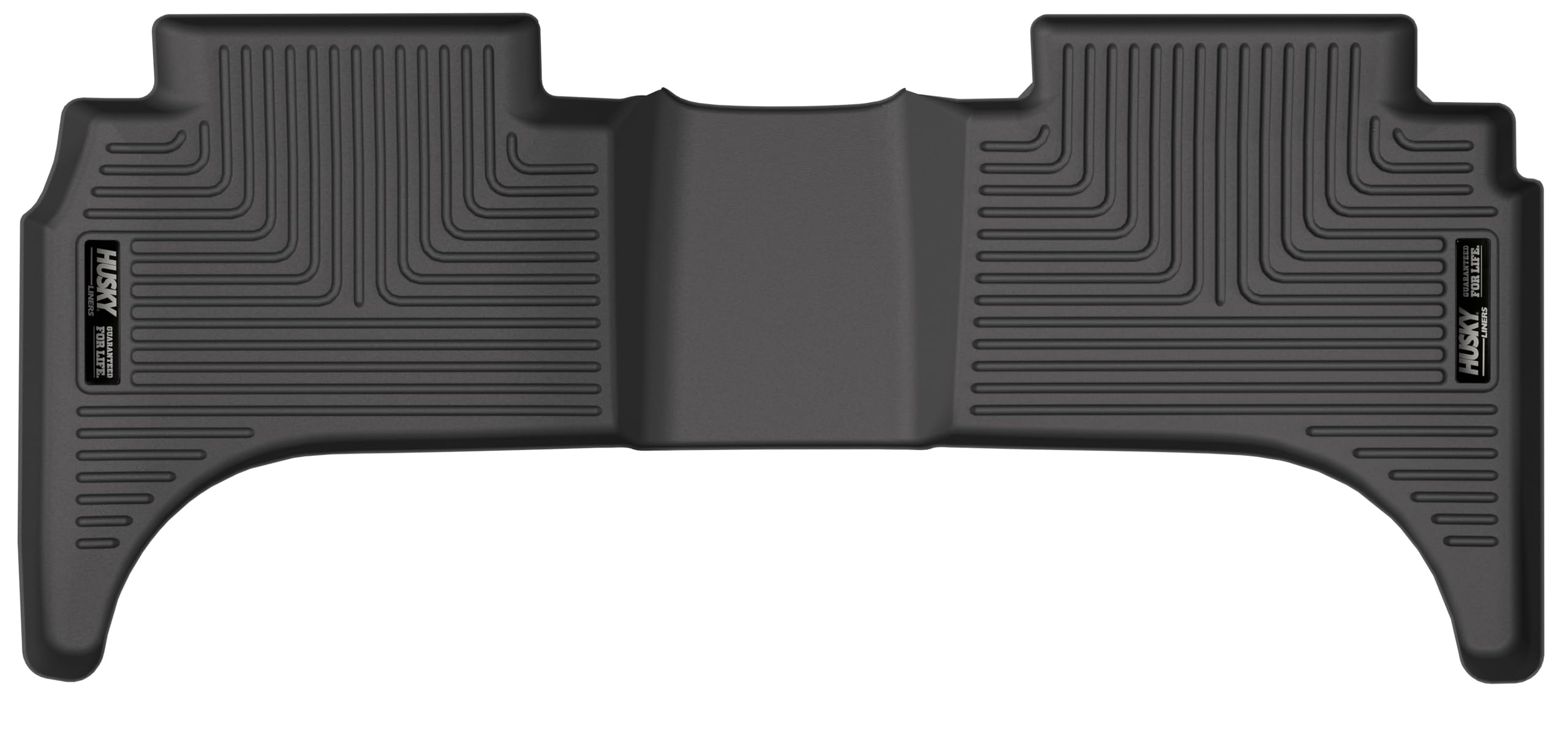 Weatherbeater Husky Liners Floor Mats | Fits 2022-2026 Hyundai Santa Cruz | 2nd Row, 1-pc Black - 16881