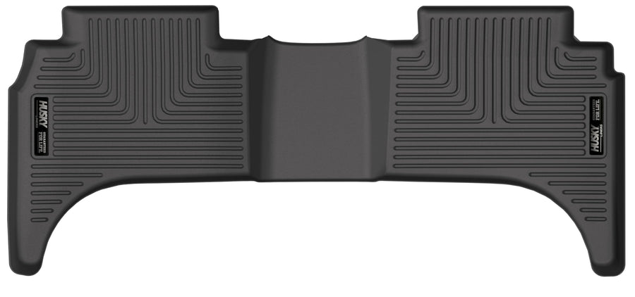Weatherbeater Husky Liners Floor Mats | Fits 2022-2026 Hyundai Santa Cruz | 2nd Row, 1-pc Black - 16881