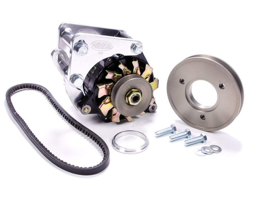 Alternator Kit Powermaster Pro Series Snug Mount [BBC] w/8072 100A Alt