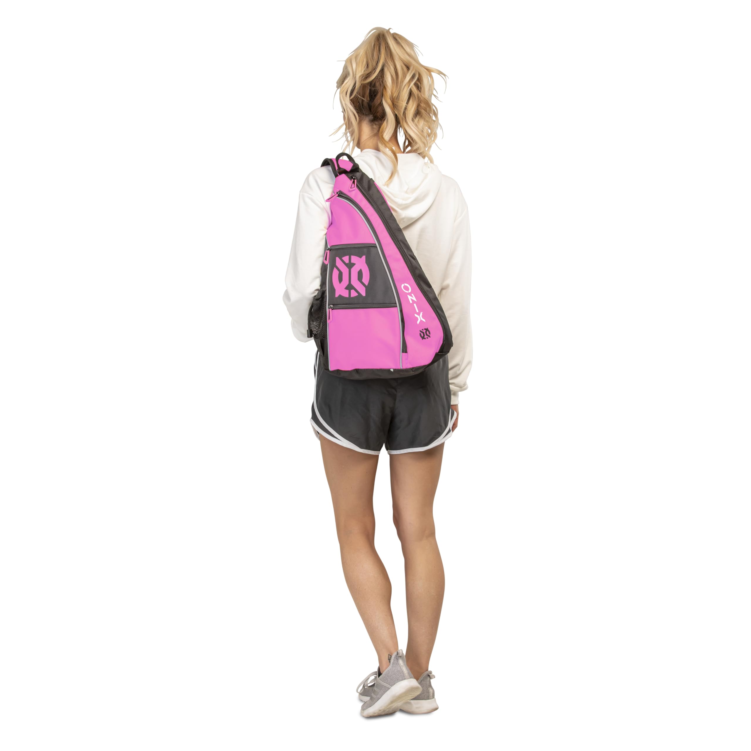 Pink/Black Onix Pickleball Pro Team Sling Bag